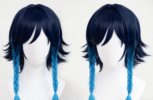 Genshin Impact Venti Barbatos Wig Cosplay