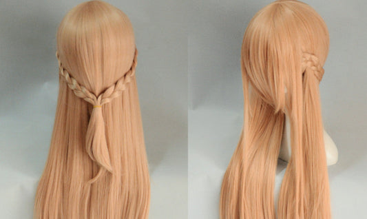 SAO Sword Art Online Asuna Yuuki Wig Cosplay