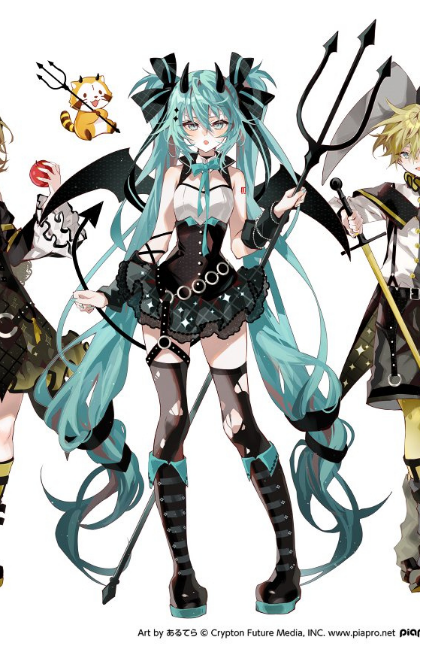 Vocaloid Miku Wig Cosplay