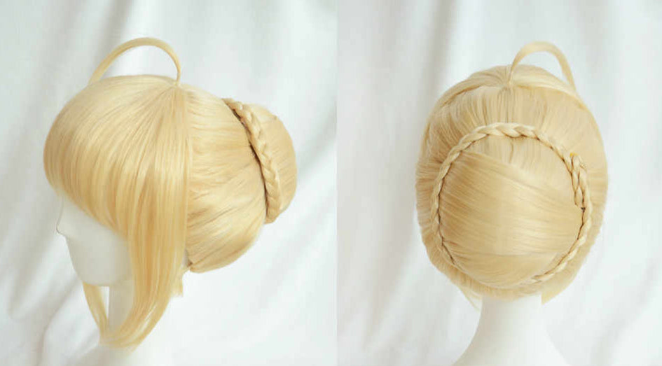 Fate Stay Night Artoria Saber Wig Cosplay